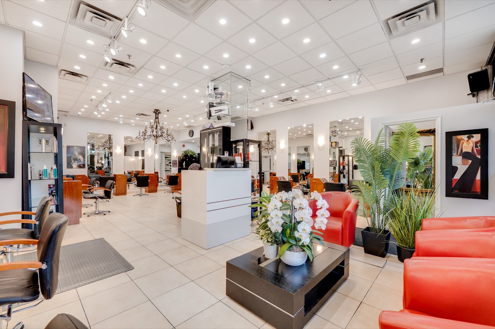 Siamak Hair Design salon interior