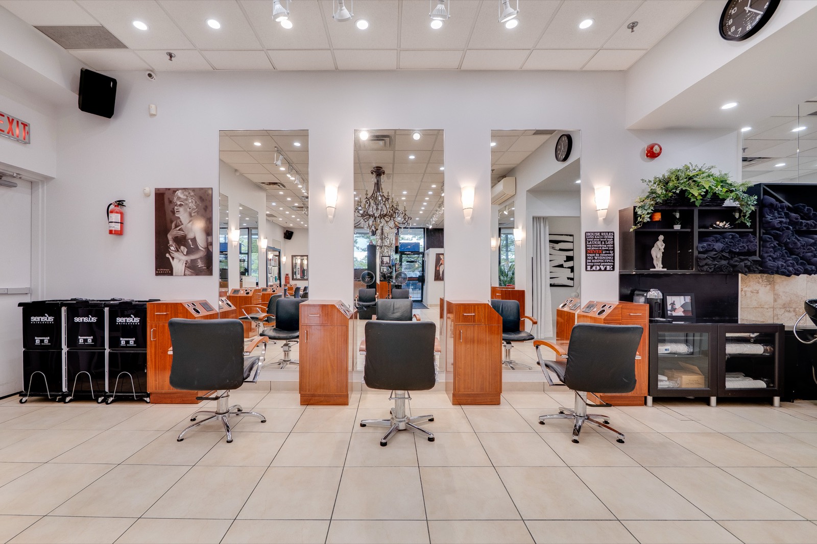 Siamak Hair Design salon interior